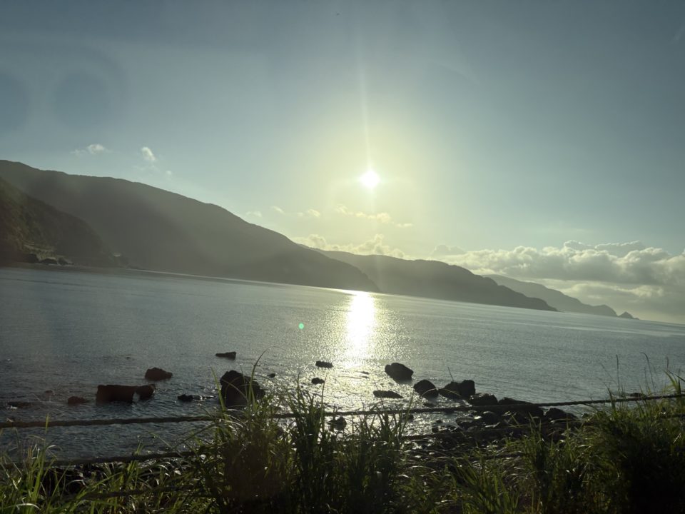 ★ハートが見える風景 ヤドリ浜に向かう途中、かごしまロマン街道にある観光名所 奄美大島旅行 写真 レビュー