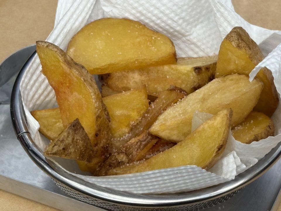 ★キャンプ飯 少しがっつりメインも編 パスタ、アヒージョ、フライドポテト、鍋、うどん、柿とクリームチーズのホイル焼き、焼き芋