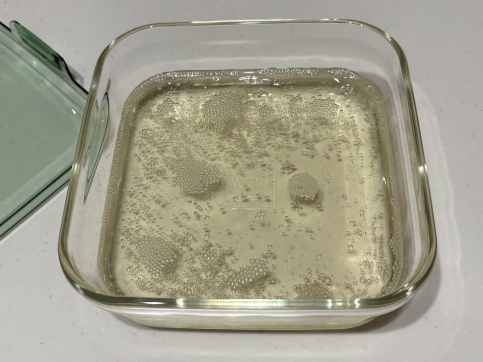 ★余ったワインで作れる！「スパークリングワインのゼリー」の作り方 レシピ ジュレ 食べた感想