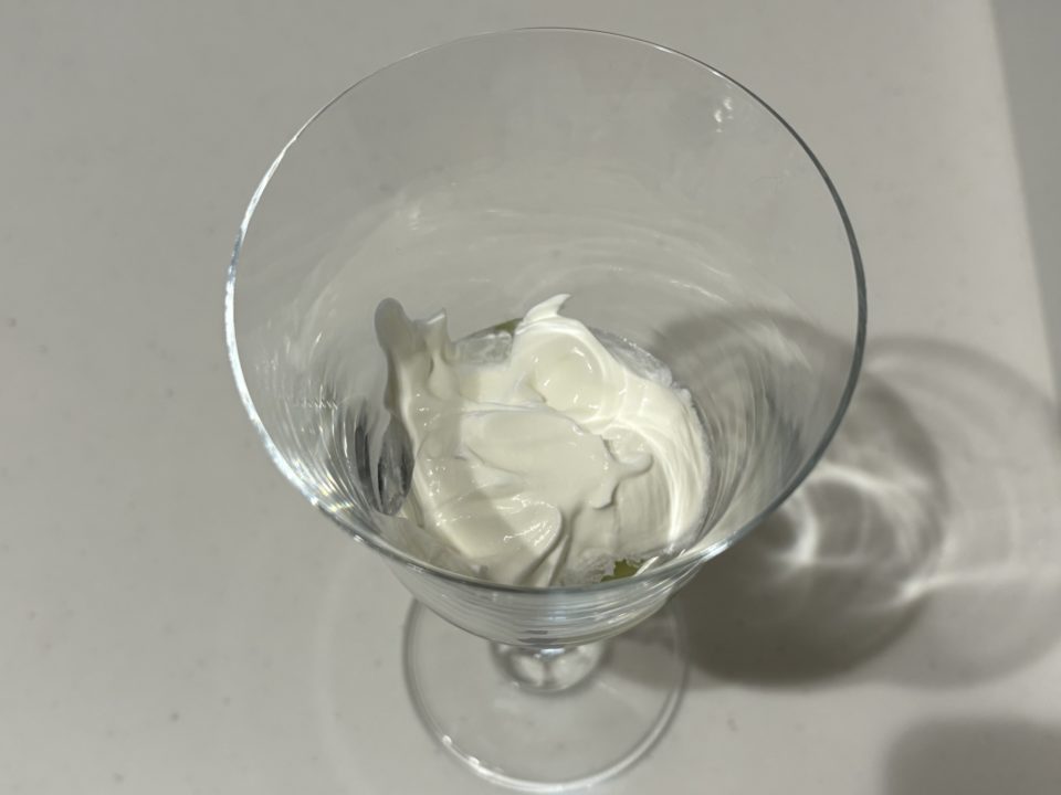 ★「シャインマスカットとナガノパープルのパフェ」の作り方 レシピ 食べた感想