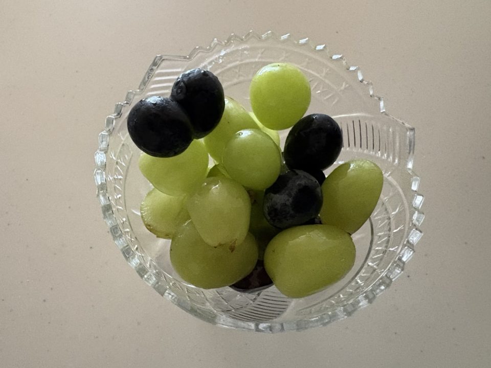 ★「シャインマスカットとナガノパープルのゼリーがけ」の作り方 レシピ 食べた感想