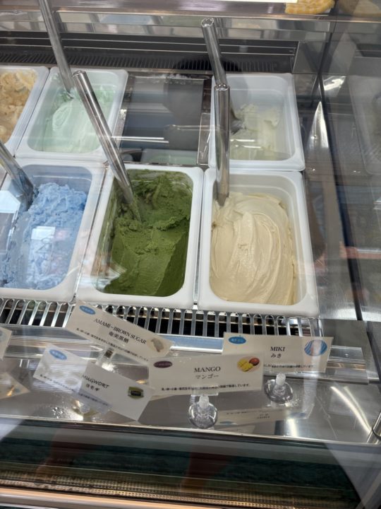 たっちゃんのジェラート(ジェラテリアアンティカ奄美店)」奄美大島素材がオススメ! 写真 メニュー 奄美大島 鹿児島旅行 旅行 鹿児島県