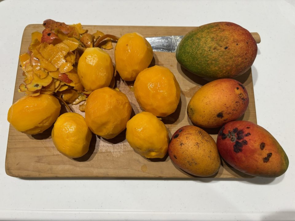 ★「マンゴージェラート」の作り方 レシピ マンゴーの切り方 食べごろ 旬 食べた感想