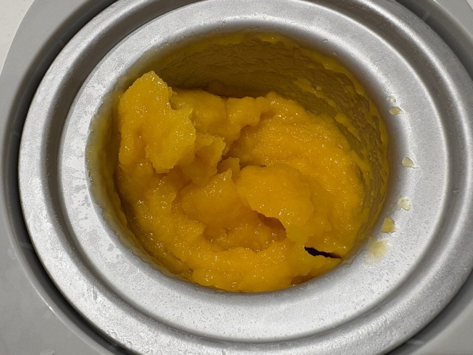 ★「マンゴージェラート」の作り方 レシピ マンゴーの切り方 食べごろ 旬 食べた感想