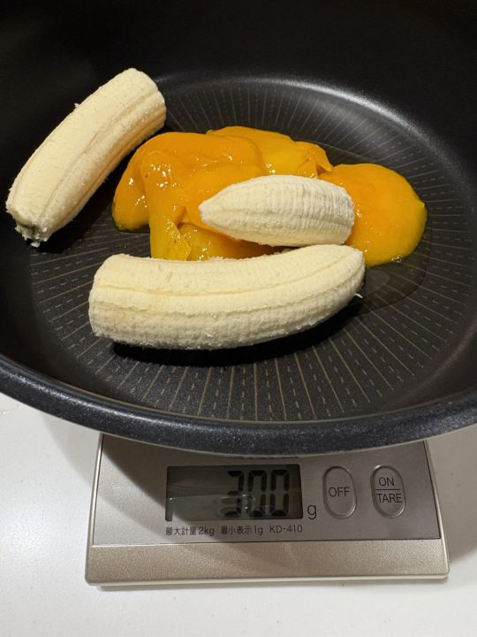 ★「パッションフルーツ・マンゴー・バナナジェラート」の作り方 レシピ 食べた感想