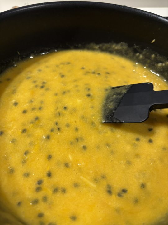 ★「パッションフルーツ・マンゴー・バナナジェラート」の作り方 レシピ 食べた感想