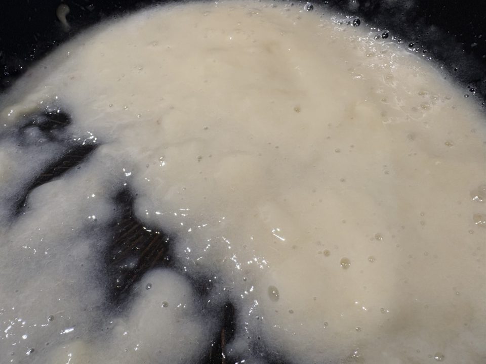 ★「白桃と白ワインのジェラート」の作り方 レシピ 食べた感想