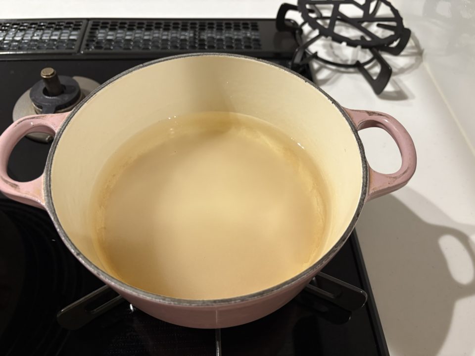 ★かんたん！「桃のコンポート」の作り方 レシピ 食べた感想 簡単