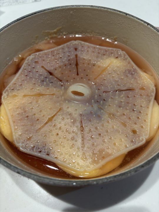 ★かんたん！「桃のコンポート」の作り方 レシピ 食べた感想 簡単