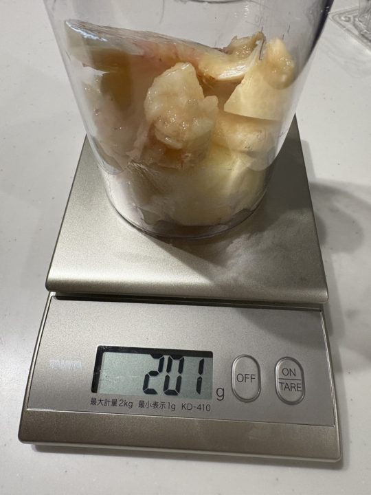 ★「スペシャル！白桃のスープ」作り方 レシピ 食べた感想 パッションフルーツ ジェラート ババロア