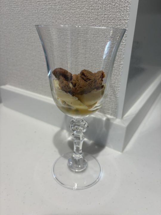 ★「マンゴーパフェ」作り方 レシピ 食べた感想 パッションフルーツ バナナ トロピカル