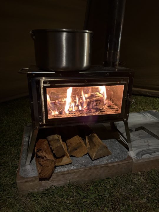 ★キャンプ飯 少しがっつりメインも編 パスタ、アヒージョ、フライドポテト、鍋、うどん、柿とクリームチーズのホイル焼き、焼き芋