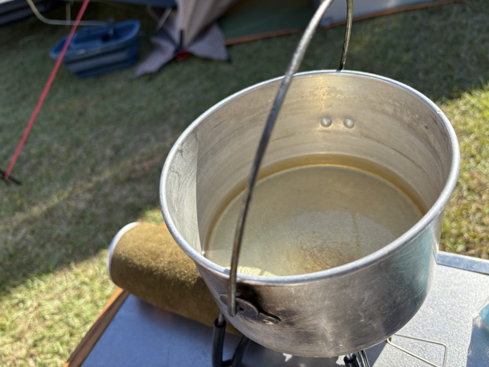 ★キャンプ飯 天ぷら、お鍋などしっかりめ編 サバサンド、ポテトチップス、クッキングイベントにも参加しました