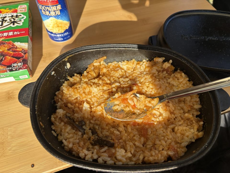 ★スノーピーク ストアイベント「コロダッチオバールでクッキング」焚き火でカレードリア!snowpeak都城