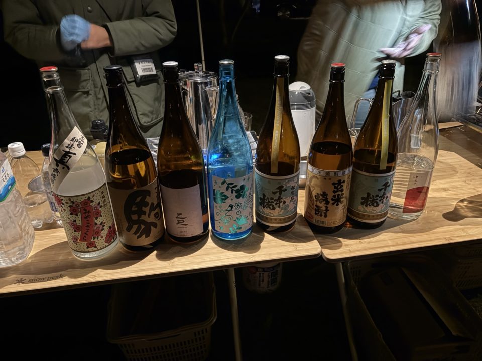 ★スノーピーク ストアイベント「スナックみやこんじょ・焚き火タイム」焼酎飲み放題、焼きマシュマロ食べ放題の素敵な時間 知らない人との会話も楽しい!snowpeak都城