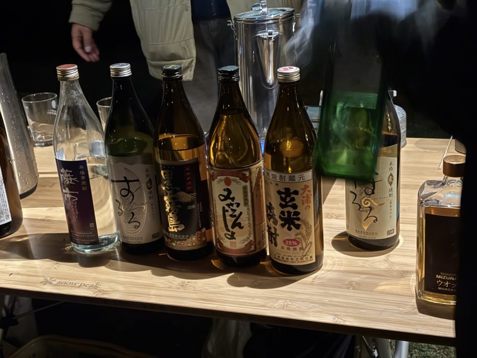 ★スノーピーク ストアイベント「スナックみやこんじょ・焚き火タイム」焼酎飲み放題、焼きマシュマロ食べ放題の素敵な時間 知らない人との会話も楽しい!snowpeak都城