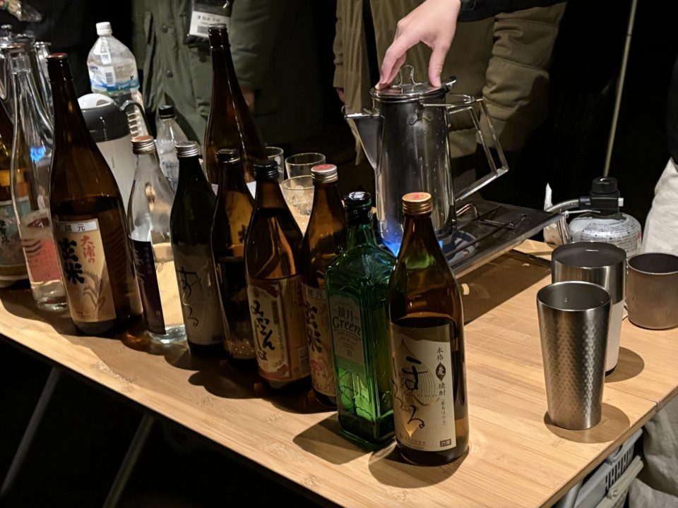 ★スノーピーク ストアイベント「スナックみやこんじょ・焚き火タイム」焼酎飲み放題、焼きマシュマロ食べ放題の素敵な時間 知らない人との会話も楽しい!snowpeak都城