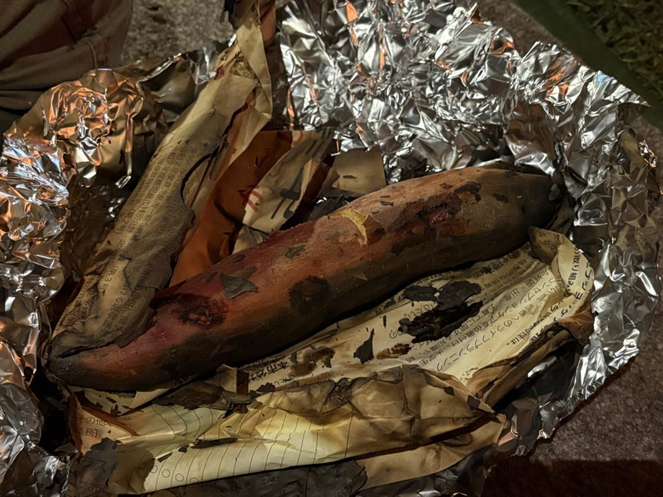 ★キャンプ飯 天ぷら、お鍋などしっかりめ編 サバサンド、ポテトチップス、クッキングイベントにも参加しました