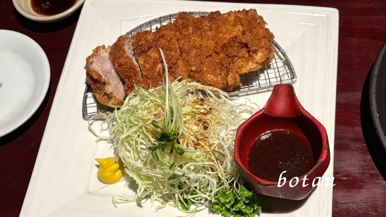 ★実は鹿児島のとんかつはここが美味しい！「牡丹（ぼたん）」＠鹿児島 天文館にある居酒屋 メニュー何食べてもおいしいよ！