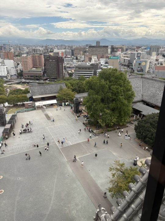 ★熊本城内初潜入!想像以上にいろいろ見る所があり、景色も最高!楽しめました!