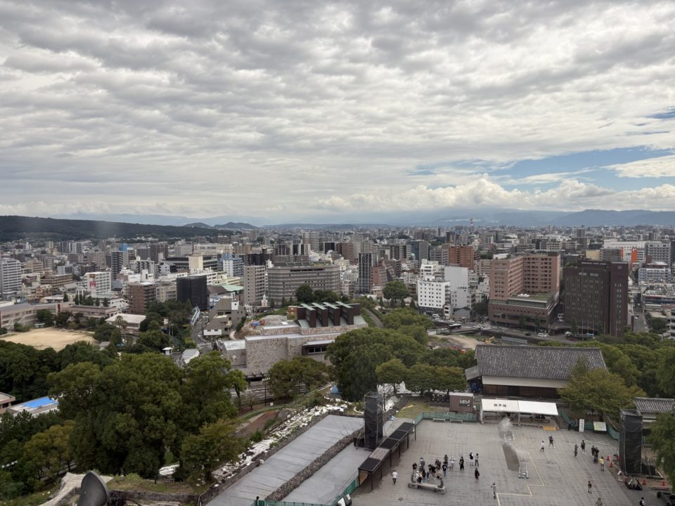 ★熊本城内初潜入!想像以上にいろいろ見る所があり、景色も最高!楽しめました!
