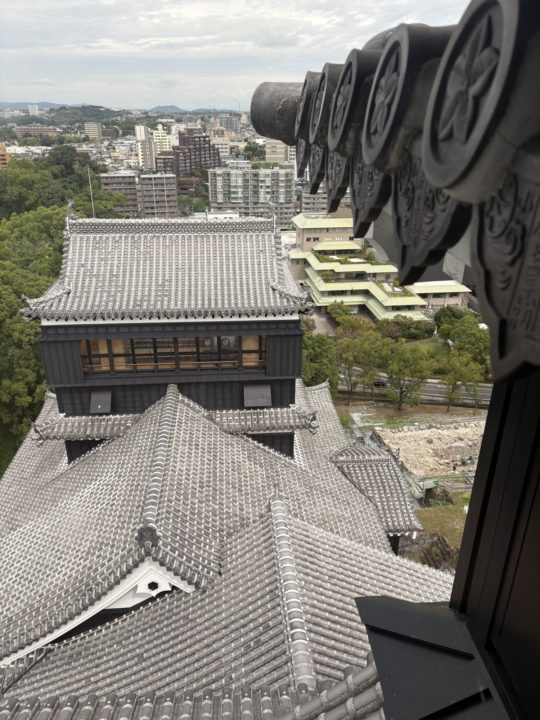 ★熊本城内初潜入!想像以上にいろいろ見る所があり、景色も最高!楽しめました!