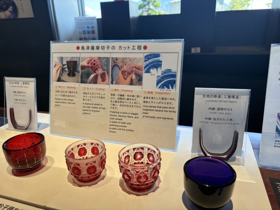 ★仙厳園ブランドショップの薩摩切子が美しすぎる！「海に眠るダイヤモンド」観た直後に行ったので感動！屋久杉にも興味津々！写真付きレビュー＠鹿児島旅行