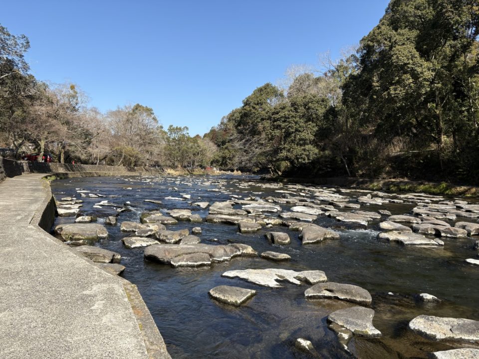 関之尾の甌穴(せきのおのおうけつ)群 スノーピーク都城からも歩いて行けます！＠宮崎県都城市