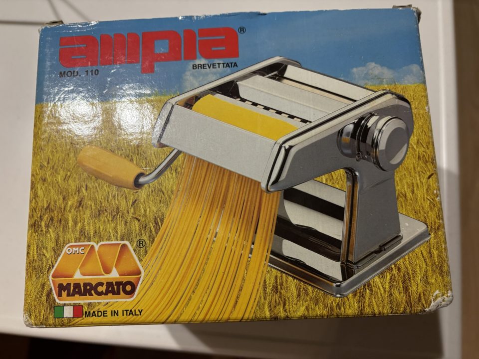 自宅で本格生パスタ！「イタリア製 MARCATO（マルカート）社のパスタマシン Ampia（アンピア）110」アトラスとの違い