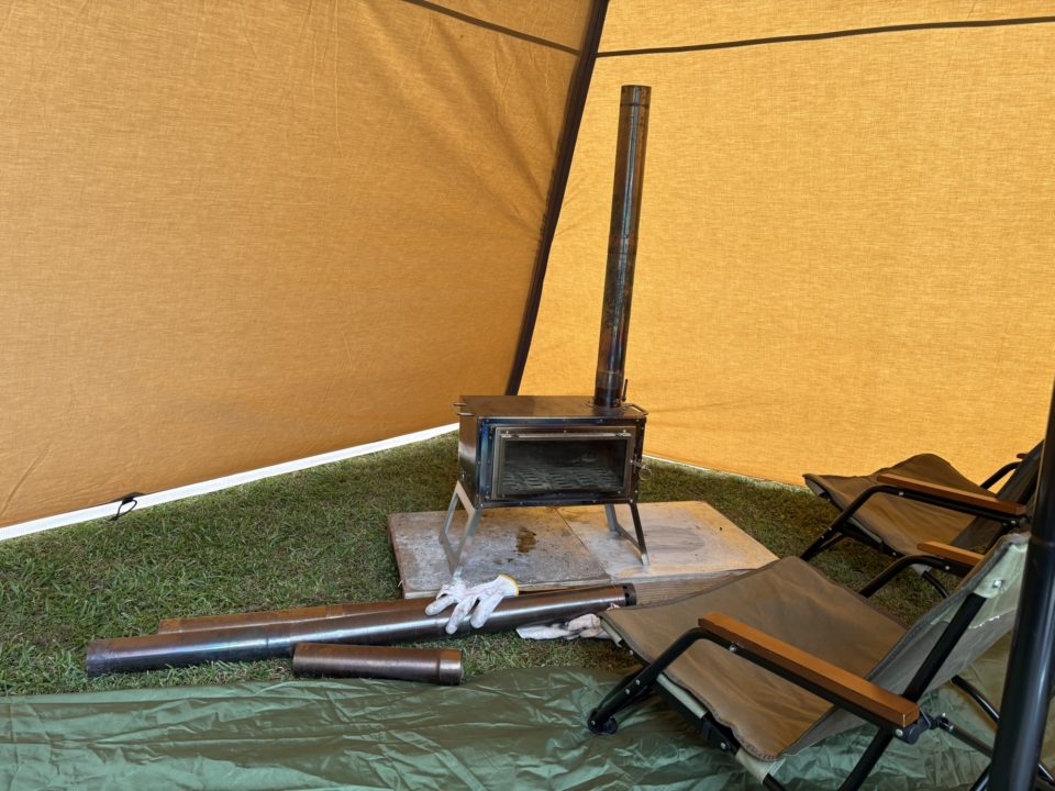 薪ストーブ キャンプ キャンプギア