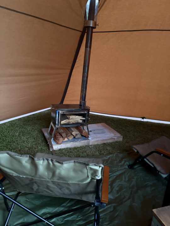 薪ストーブ キャンプ キャンプギア