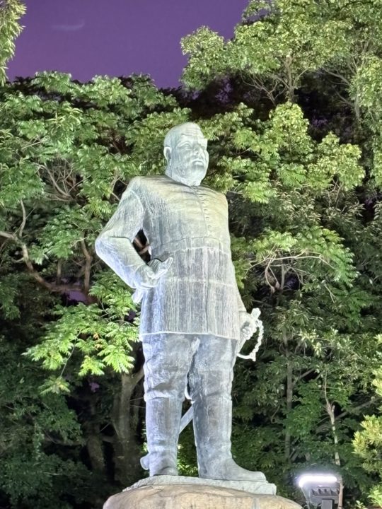 鹿児島おすすめ夜景 西郷隆盛像 城山ガス燈 かごしまメルヘン館 鹿児島市立美術館 シェラトン鹿児島 イルミネーション