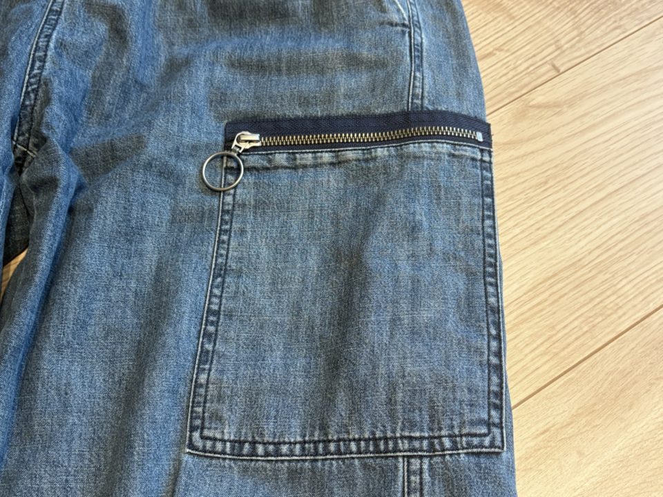 履きやすくて楽!しかもオシャレな「MM6 Maison Margiela(エムエム6 メゾンマルジェラ)デニム」 古着屋さん戦利品 ジーンズ ジーパン レディース ウエストゴム 写真