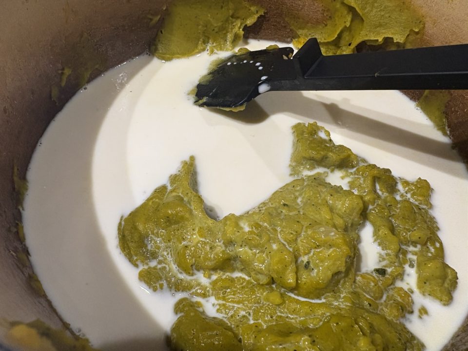 かぼちゃのポタージュスープの作り方 レシピ 食べた感想 シンプル かんたん 簡単 おいしい 美味しい カボチャ 南瓜