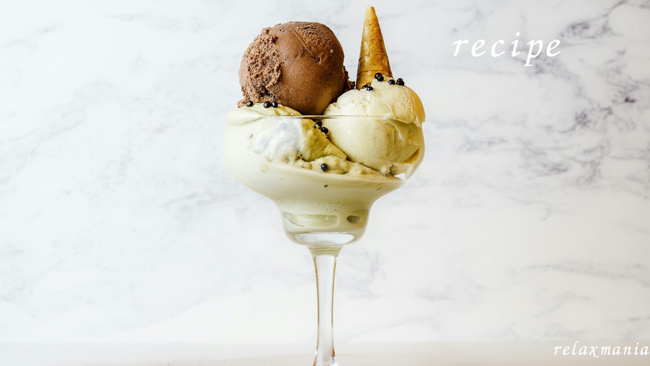 「バニラアイスクリーム」の作り方 レシピ 食べた感想（バニラビーンズ編）写真あり